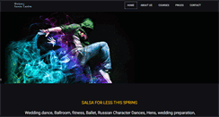 Desktop Screenshot of galwaydancecentre.com